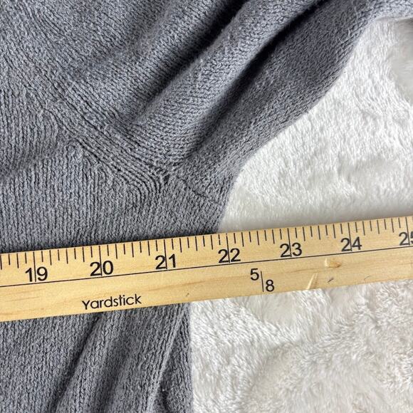 Abercrombie & Fitch Sweater Long Sleeve Men's XL Thin Gray - Picture 5 of 9